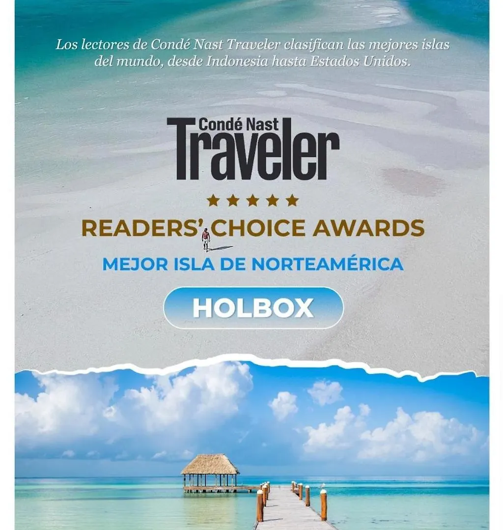 Vila Casa Naay Isla Holbox Mexiko